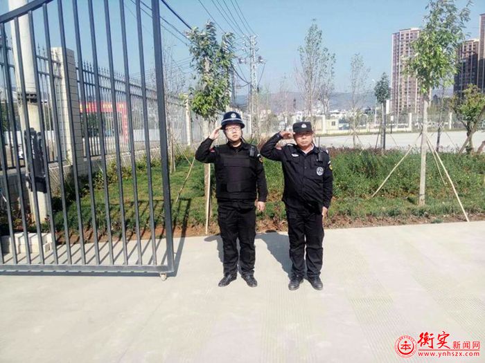 走近守护校园的“平安使者”