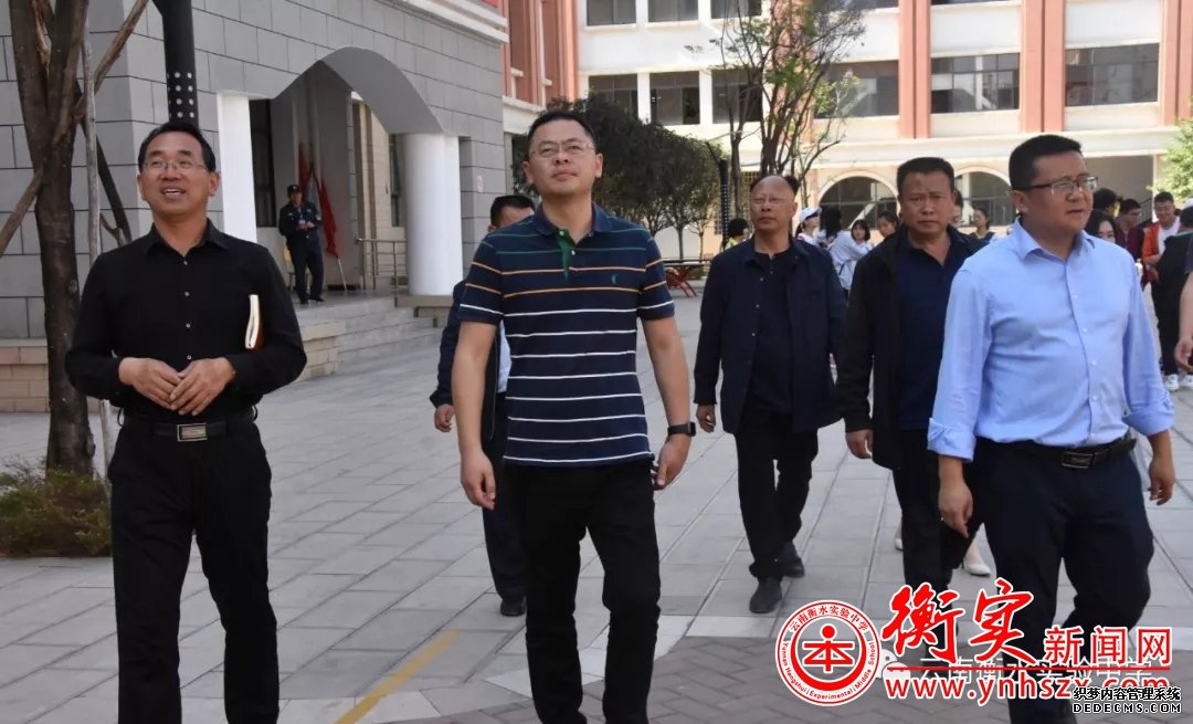 宜良县副县长杨洪坤一行莅临宜良校区调研