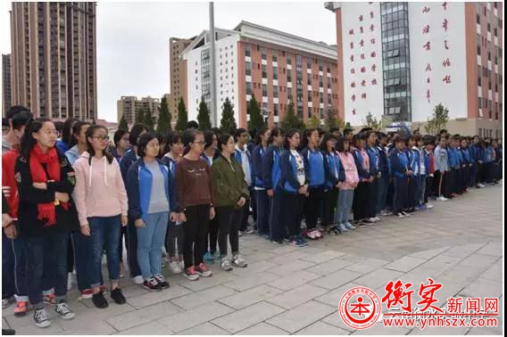 建设美丽校园从我做起——云南衡水实验中学举行校园植树及井盖涂
