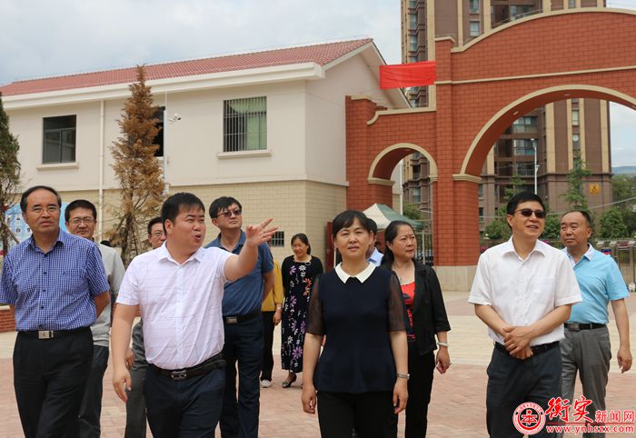 昆明市政协主席熊瑞丽一行莅临云南衡水实验中学调研